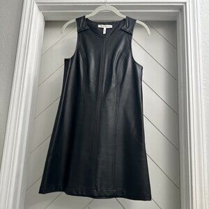 BCBGeneration Faux Leather Dress 0